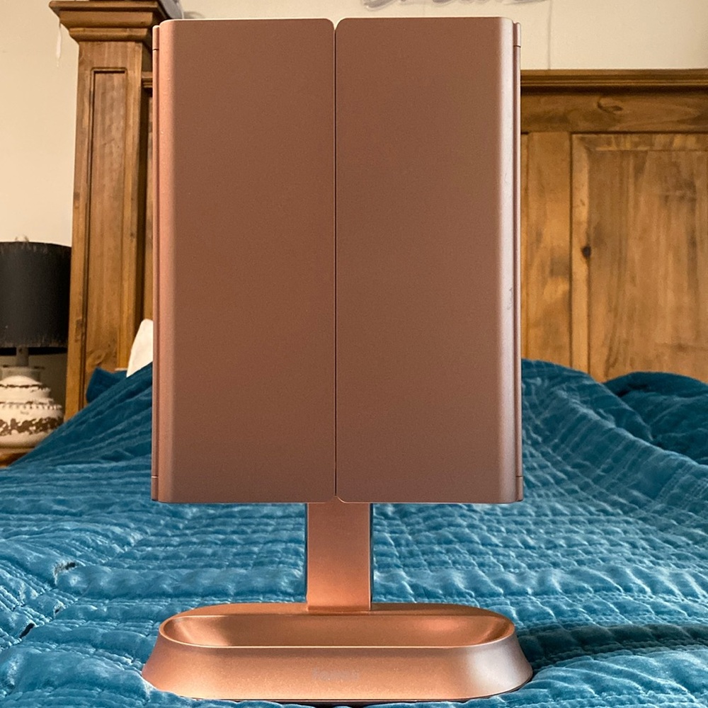 Cute rose gold mirror